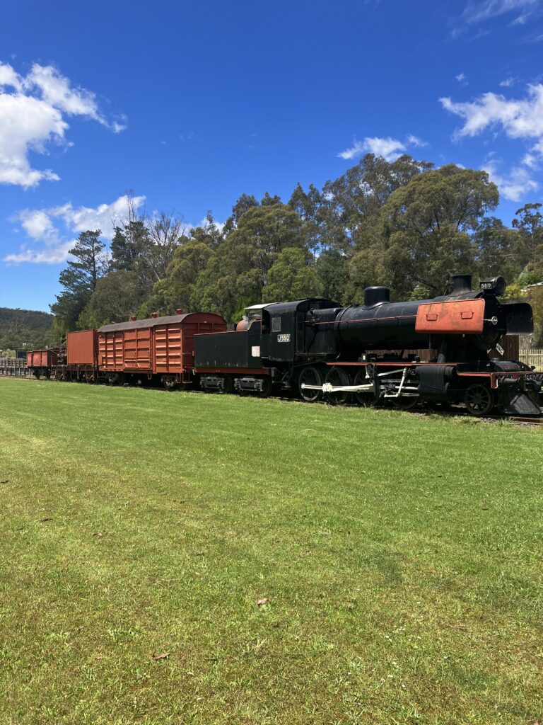 Noojee Heritage Centre Steam train